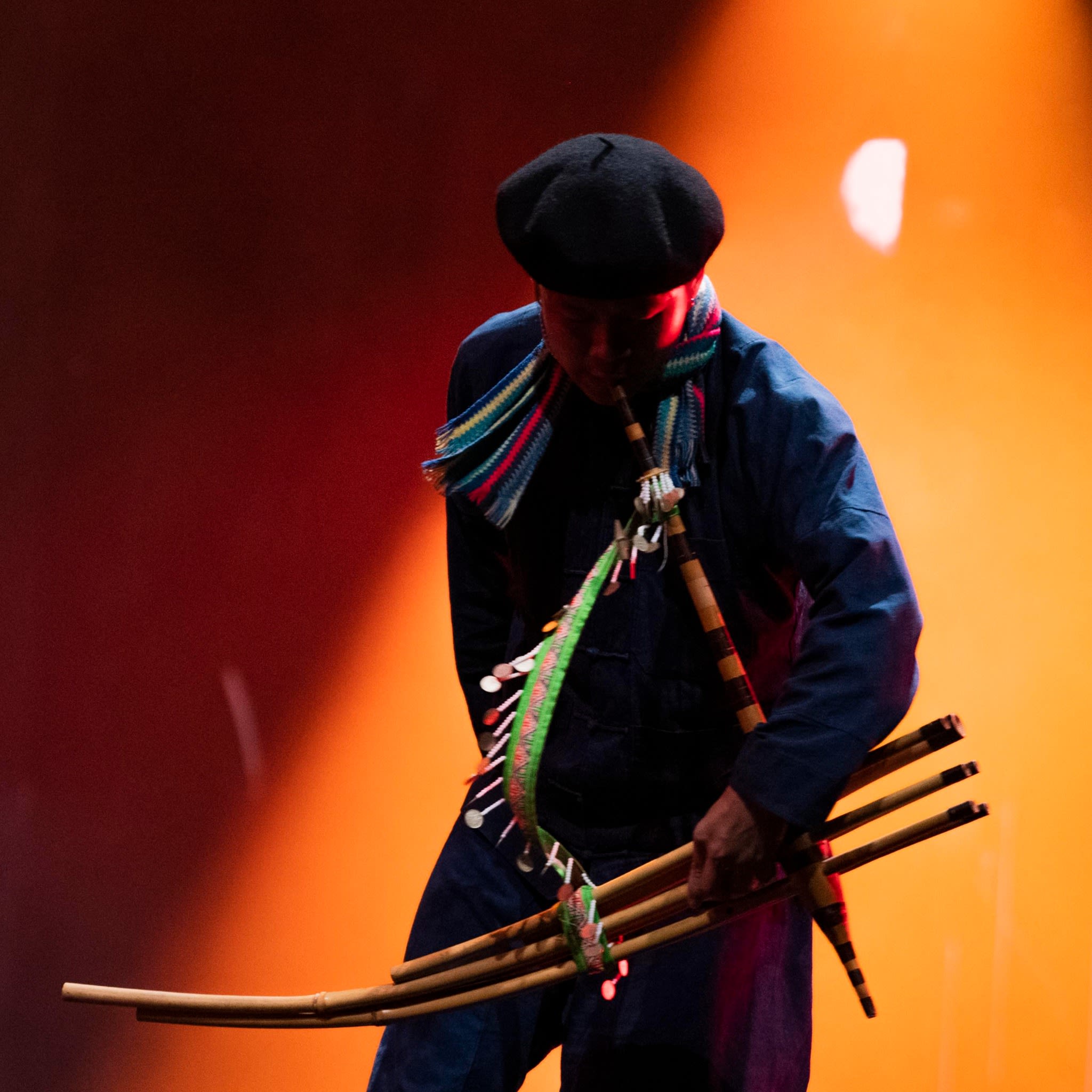 Vietnamese Hmong instrumentalist Ly Mí Cường